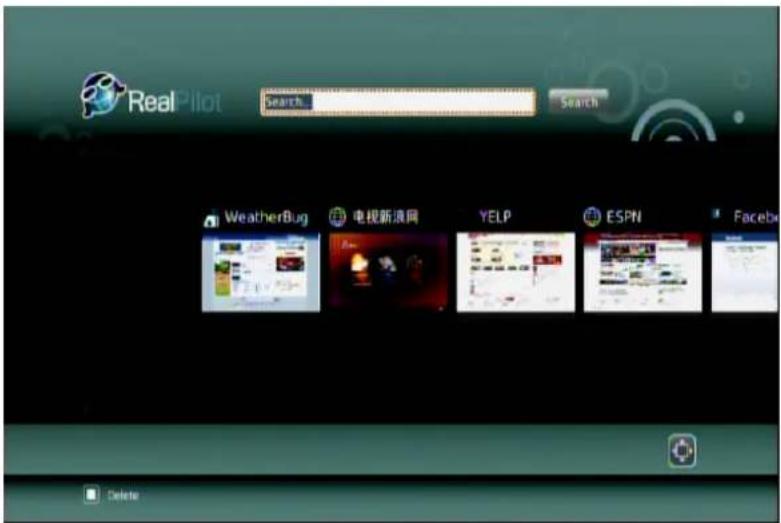 RealPilot Search... WeatherBug 电视新浪网 YELP ESPN Facebook Delete