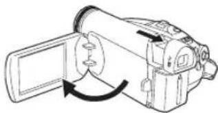 PANASONIC NV-GS60GC - ■ How to turn the power on and off with the LCD monitor/viewfinder - 2