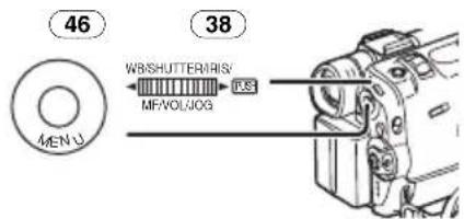 46 38 MEN WB/SHUTTER/IRIS/ MF/VOL/JOS