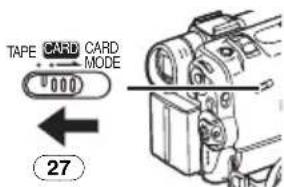 TAPE CARD CARD MODE 27
