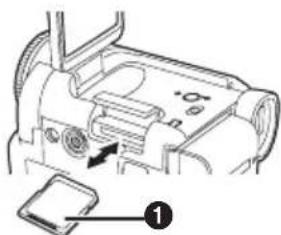 PANASONIC NV-GS188 - 插入 / 取出记忆卡 - 2