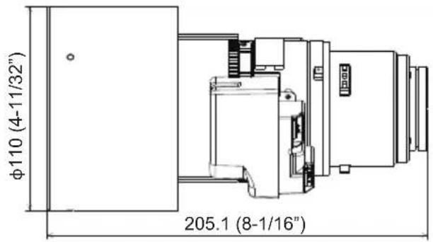 PANASONIC ET-ELW30 - Dimensions - 1