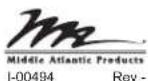Middle Atlantic LF-HD - PRODUCT FEATURES - 1