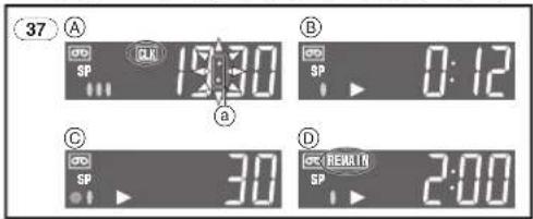 37 A SP 19:00 B SP 0:12 C SP 30 D SP 2:00