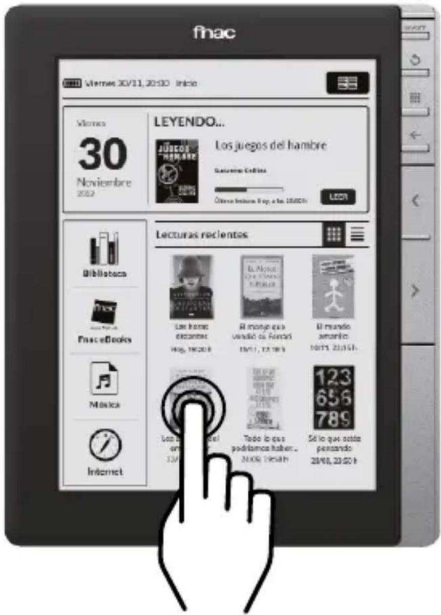 fnac Viernes 30/11, 20:10 Inicio Viernes 30 Noviembre 2022 LEYENDO... JUROSOS HAMBRE Los juegos del hambre Saturano Colóna Chines elotornos Prop. a los 18/05/19 LICN Diblioteca Fmac eBooks Másica Internet Lecturas reclentes Los hambos eléctebre 1405, 18/2019 El mono que vandó os Fanci 19611, 12:18 h…