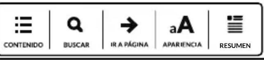 CONTENIDO | BUSCAR | IR A PÁGINA | aA APARIENCIA | RESUMEN