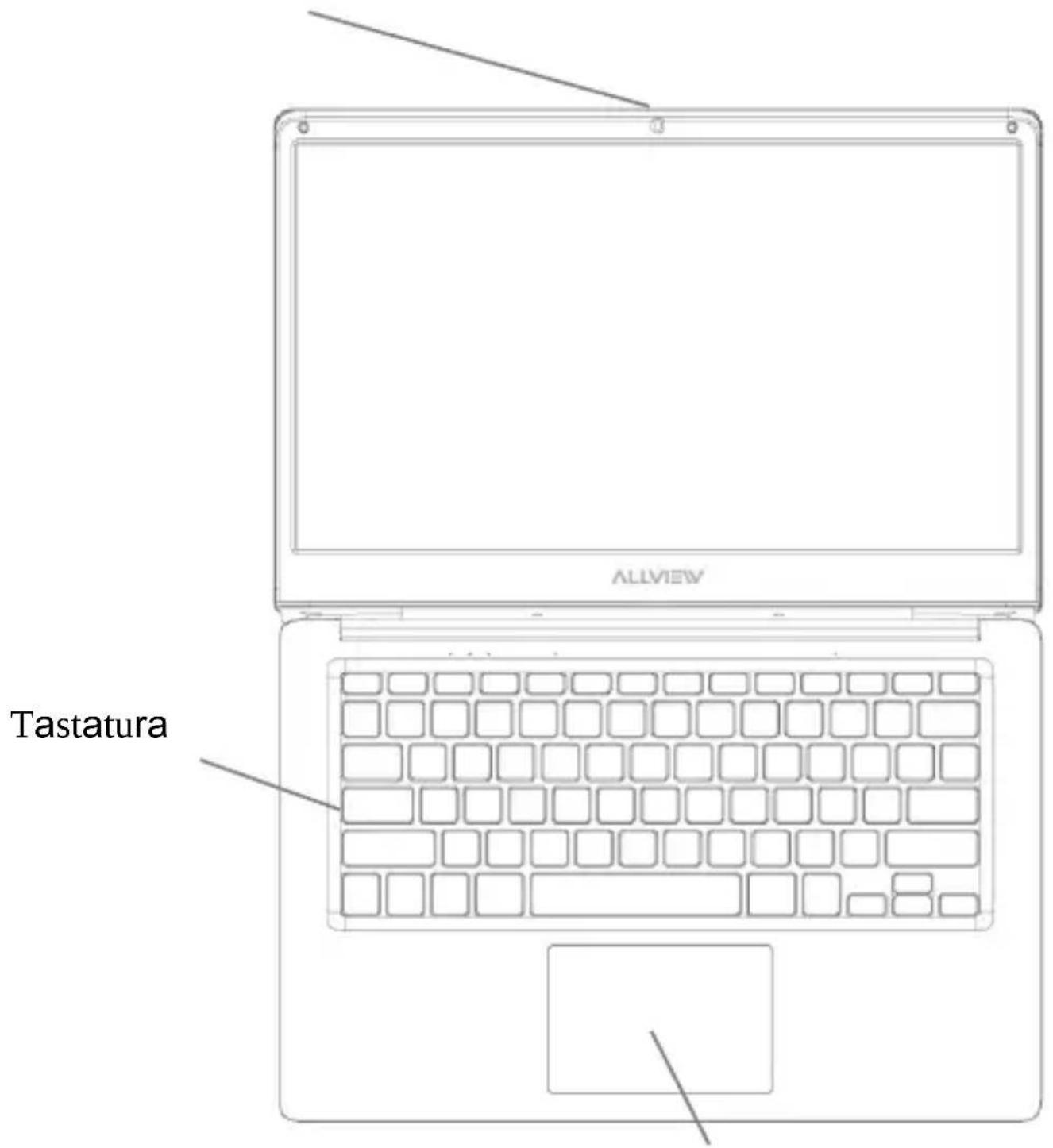 Allview Allbook L - Schema tastelor și Definiții - 1
