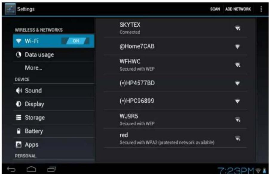 Skytex Skypad SP723 - CONEXION A UNA RED INALAMBRICA - 2