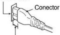 PANASONIC SC-AK521 - Inserción del conector - 1