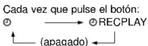 PANASONIC SC-AK521 - Pulse [SHIFT] + [∅PLAY/REC] para visualizar el indicador del temporizador. - 1