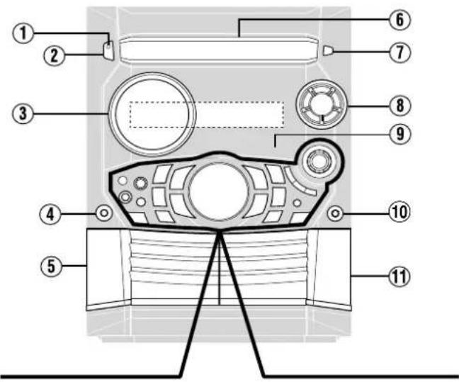 Technical diagram of a mechanical component with numbered parts for identification