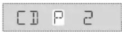 PANASONIC SC-AK521 - You can do the following while "P" is displayed - 1