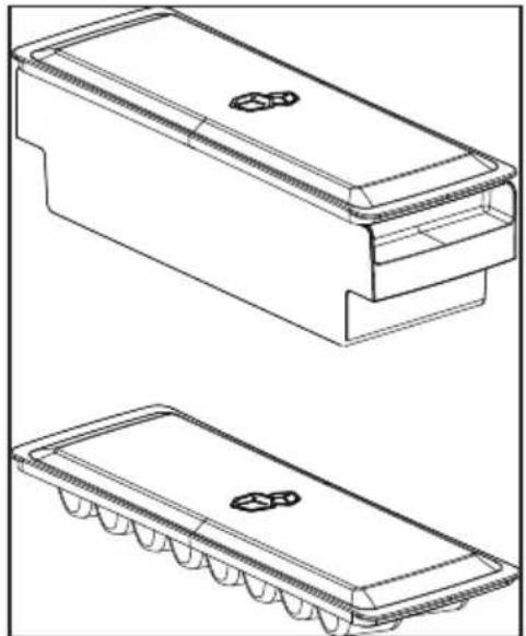 GRUNDIG GRNE 4651 S - Ice container - 1