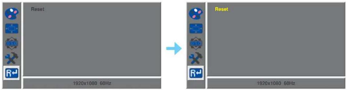 Reset 1920x1080 60Hz Reset 1920x1080 60Hz