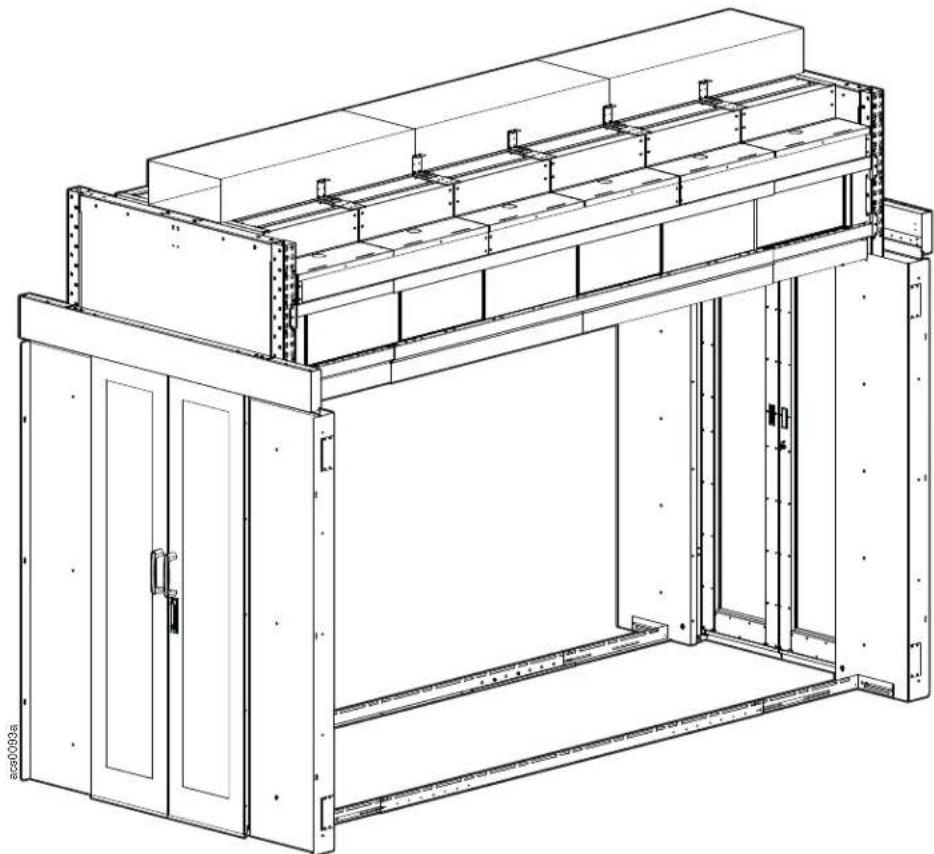 APC FS-AC-3001-B - Overhead Duct Mounting Riser Roof - 1
