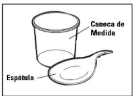Caneca de Medida Espátula