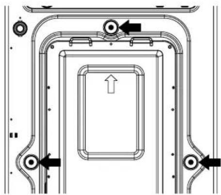 Campomatic WM84KD - Removing transit bolts - 1