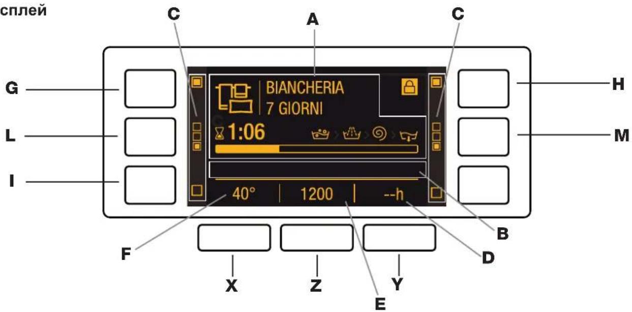 сплей C A C G L I BIANCHERIA 7 GIORNI 1:06 40° | 1200 | --h H M B D F X Z Y E