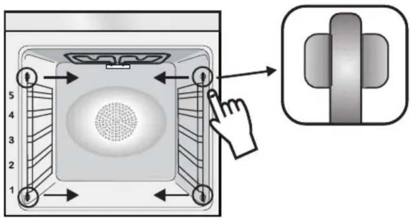 HOOVER HOT1151W/E - ODSTRANJEVANJE IN ČIŠČENJE ŽIČNATIHREŠETK - 1
