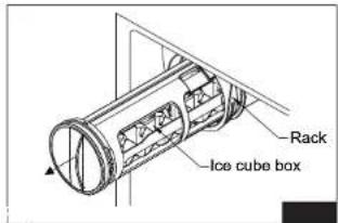 Rack Ice cube box