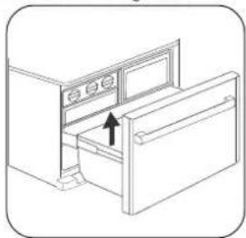 Campomatic FRF253SS - Removing & Replacing Freezer Drawer - 1