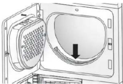 Campomatic CD907I - Cleaning the filter - 1