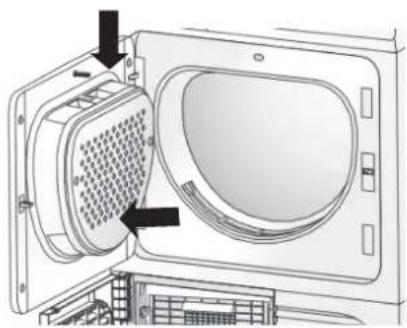 Campomatic CD907I - Cleaning the door - 1