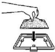 SHARP XG-NV33XE - Bottom Air Filter - 6