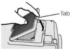 SHARP XG-C40XE - Replacing the bottom air filter - 5