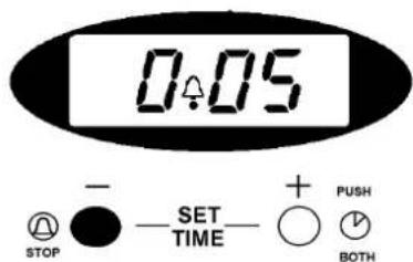 0:05 - SET + PUSH STOP TIME BOTH