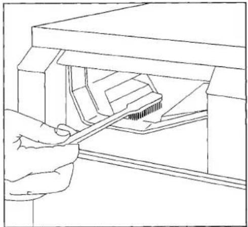 Tricity Bendix BW 550 B - The drawer recess - 1