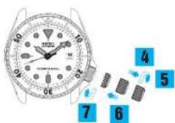 SEIKO Presage SRPD36J1 - TIME/CALENDAR SETTING (4R15/7S35) - 2