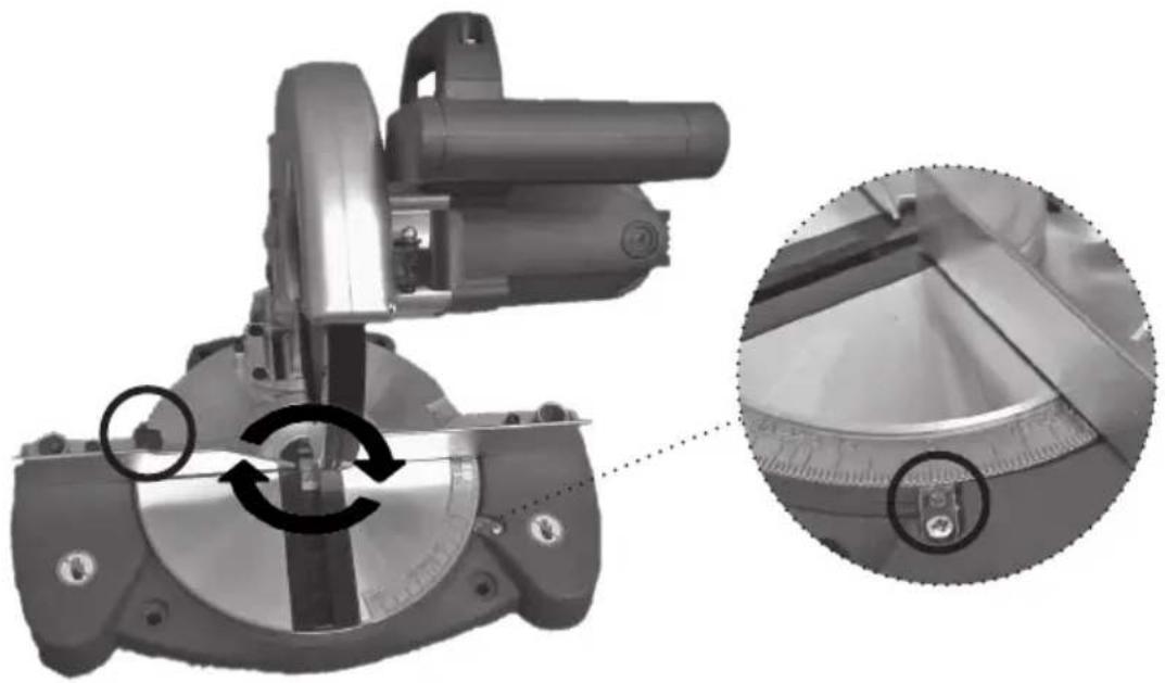 Meec Tools 242-106 - ADJUSTMENT FOR MITRE SAWING - 1