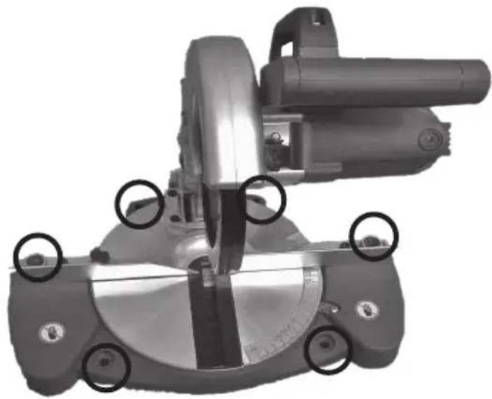 Meec Tools 242-106 - MOUNTING ON A WORKTABLE - 1