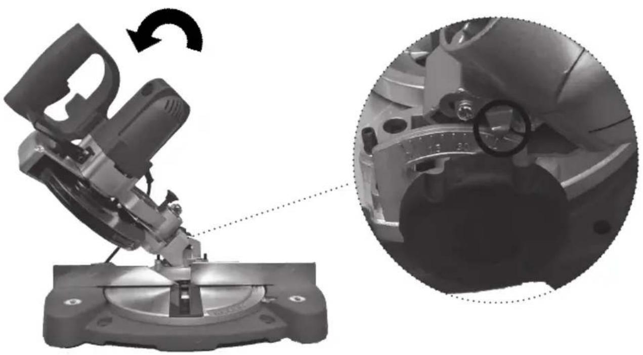 Meec Tools 242-106 - ADJUSTMENT FOR MITRE SAWING - 1