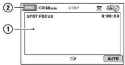 END 60min STBY SPOT FOCUS 0:00:00 AUTO