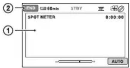 END 60min STBY SPOT METER 0:00:00 AUTO