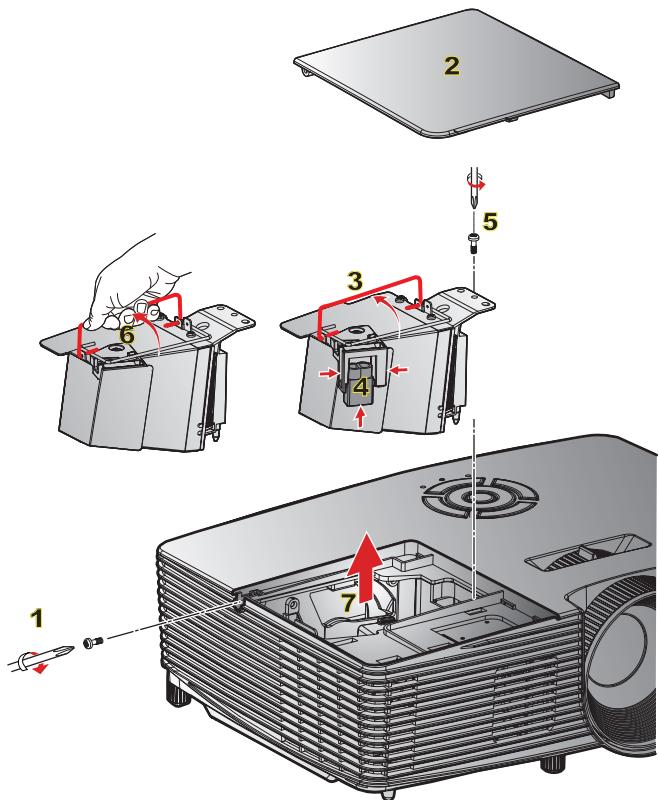 OPTOMA X316ST - CAUTION! - 4