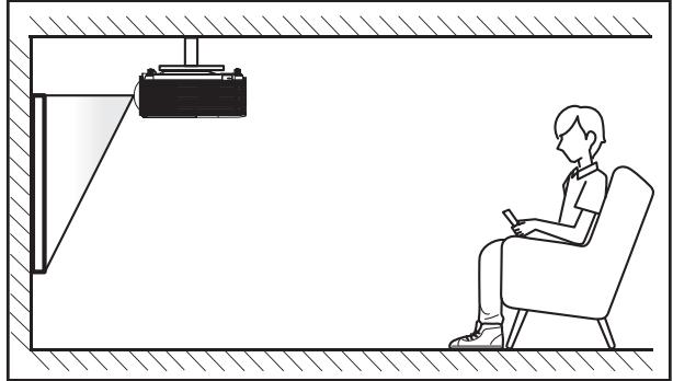OPTOMA X318STe - Installation du projecteur - 2