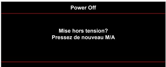 Power Off Mise hors tension? Pressez de nouveau M/A