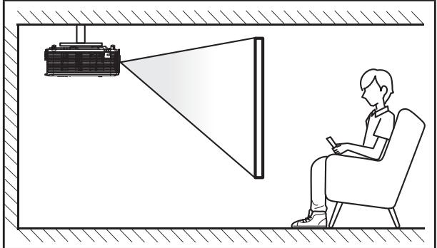 OPTOMA X400+ - Installation du projecteur - 4