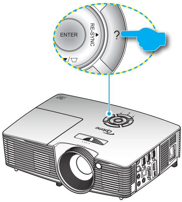 OPTOMA X402 - Commandes de l'utilisateur - 2