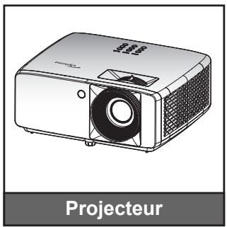 OPTOMA ZH400 - Accessoires standard - 1