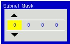 OPTOMA ZH400USTi - Masque de sous-réseau - 1