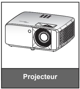 OPTOMA ZH462 - Accessoires standard - 1