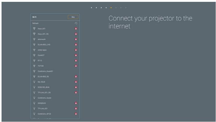 Connect your projector to the internet Wi-Fi Refresh Asus_651 Asus_651,SG akomersk DLink-800,2.5G candy uppio Cored37 R713 T0708 Conexonic_Guest01 DLink-800,SG My ADG 0334100_Slink TP-Link_651,SG Conexonic_Guest SWQEQ53 TP-Link_651 Conexonic_SFCOS