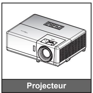 OPTOMA ZH507+ - Accessoires standard - 1