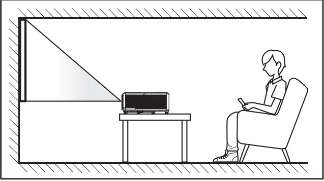 OPTOMA ZH507+ - Installation du projecteur - 1