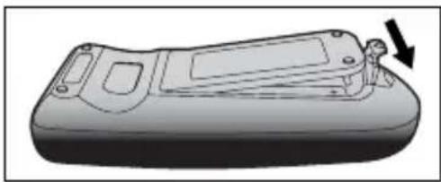 VIEWSONIC PJD6230 - Installing the Batteries - 3