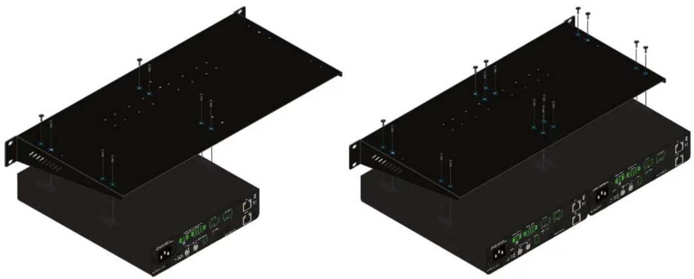 Atlona AT-GAIN-120 - Rack Mount Installation - 4